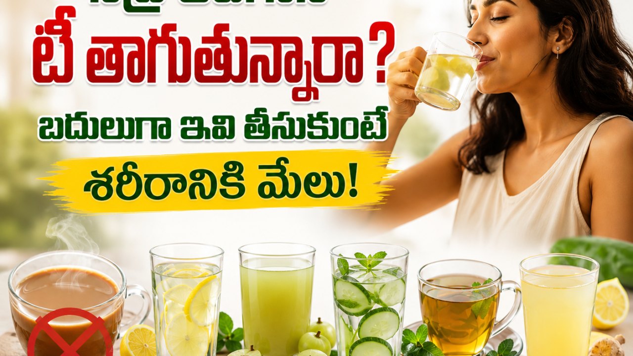 Health: నిద్ర లేవగానే టీ తాగుతున్నారా? బదులుగా ఇవి తీసుకుంటే శరీరానికి మేలు!