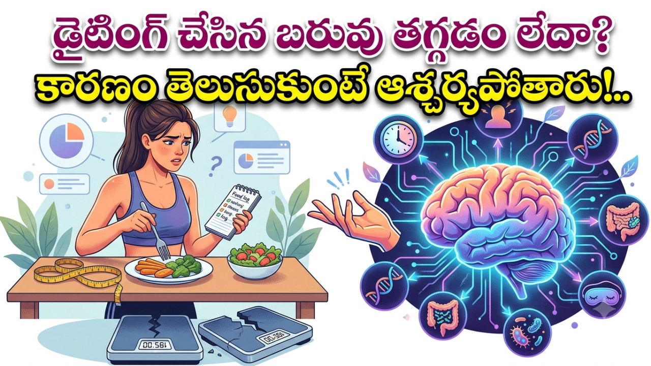 Health: డైటింగ్ చేసిన బరువు తగ్గడం లేదా? కారణం తెలుసుకుంటే ఆశ్చర్యపోతారు!..