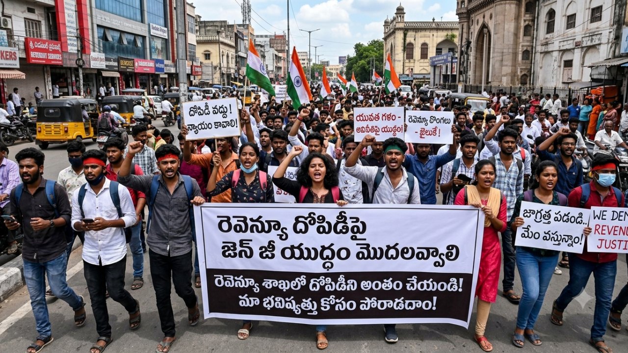 రెవెన్యూ దోపిడీపై  జెన్ జీ యుద్ధం  మొదలవ్వాలి