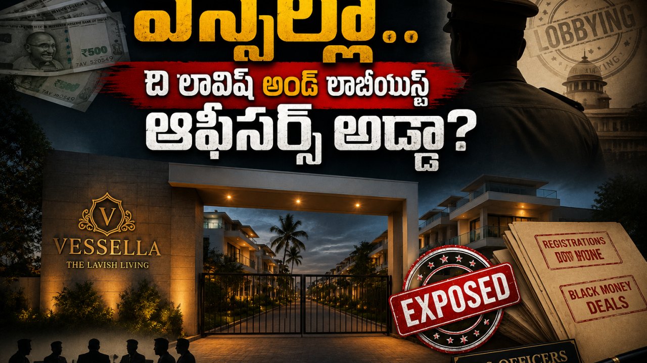 వెస్సెల్లా.. ది లావిష్ అండ్ లాబీయిస్ట్ ఆఫీసర్స్ అడ్డా?