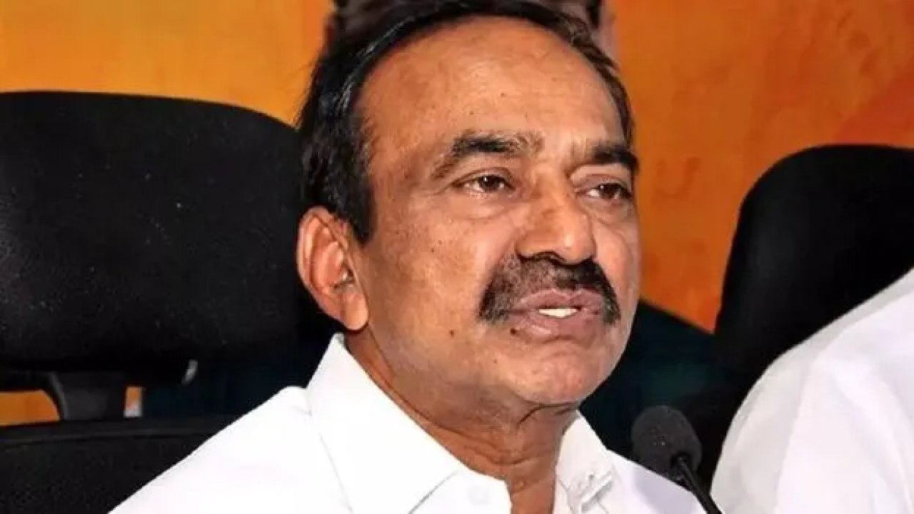 కాళేశ్వరం పై ఈటెల కత్తిలాంటి మాటలు!..