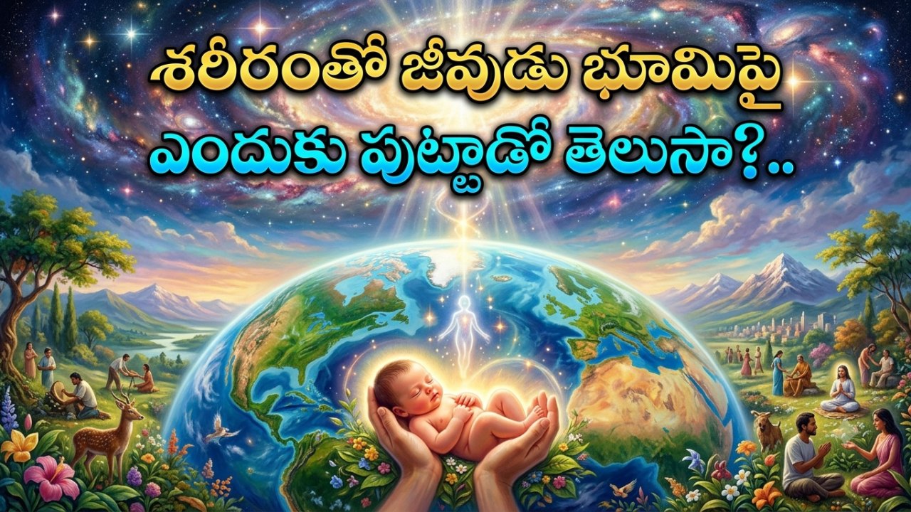 Spiritual: శరీరంతో జీవుడు భూమిపై ఎందుకు పుట్టాడో తెలుసా?..