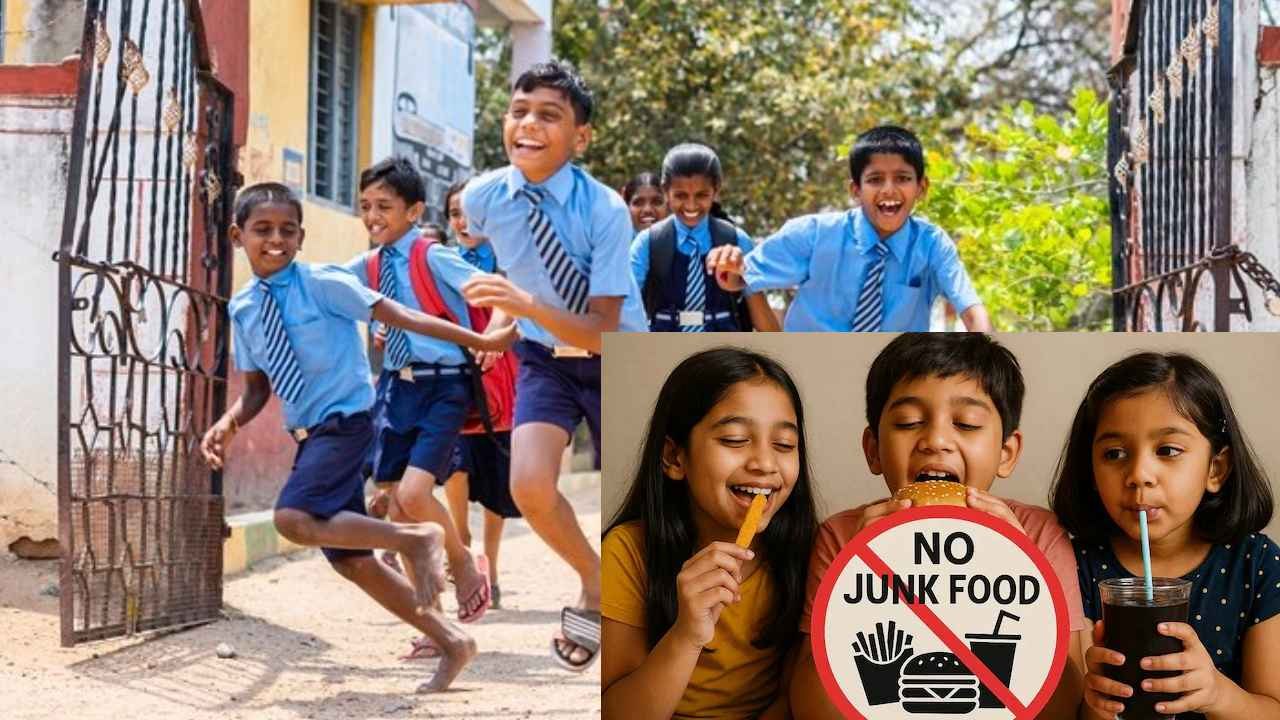 స్కూల్స్‌లో జంక్ ఫుడ్ నిషేధం- ప్రభుత్వం కీలక నిర్ణయం..!