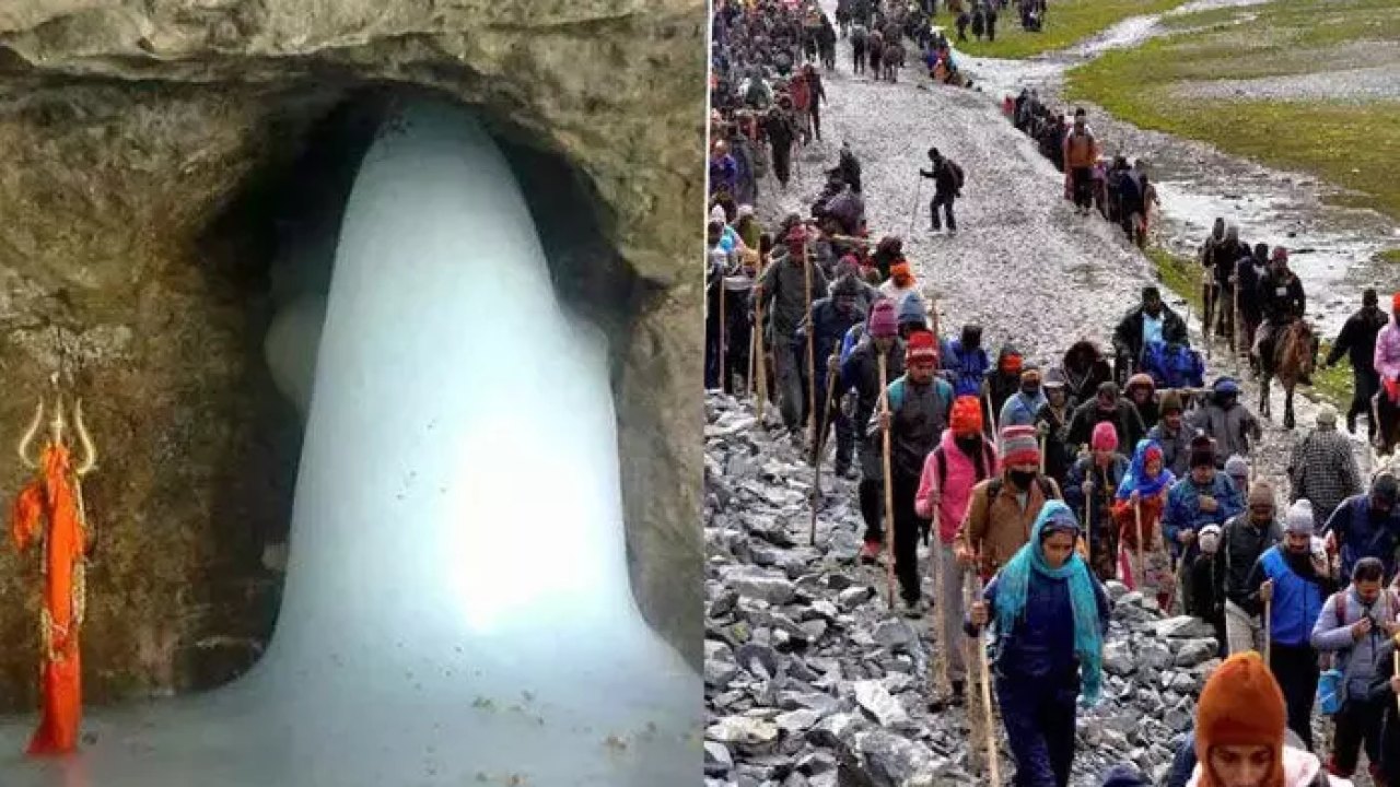 Amarnath yatra: జమ్మూకశ్మీర్లో భారీ వర్షాలు.. అమర్నాథ్ యాత్రకు బ్రేక్!