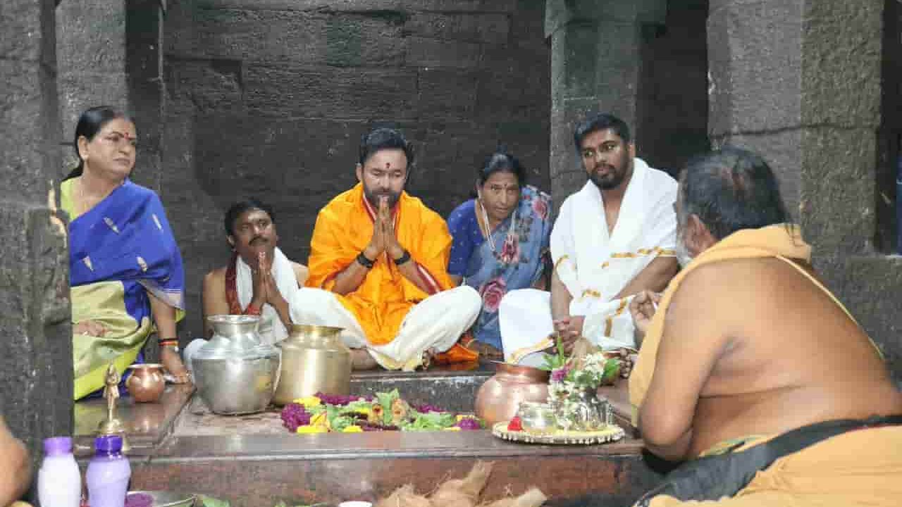 TG : ఆలంపూర్లో కేంద్రమంత్రి ప్రత్యేక పూజలు