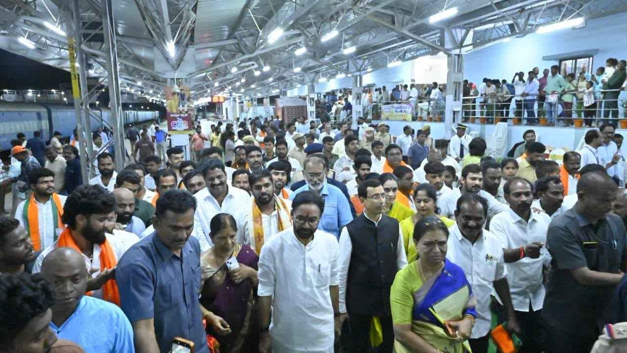 Gadwal: రైల్వే హబ్గా గద్వాల జిల్లా.. రూ.42కోట్లతో గద్వాల రైల్వే స్టేషన్ ఆధునికీకరణ- కేంద్రమంత్రి కిషన్ రెడ్డి