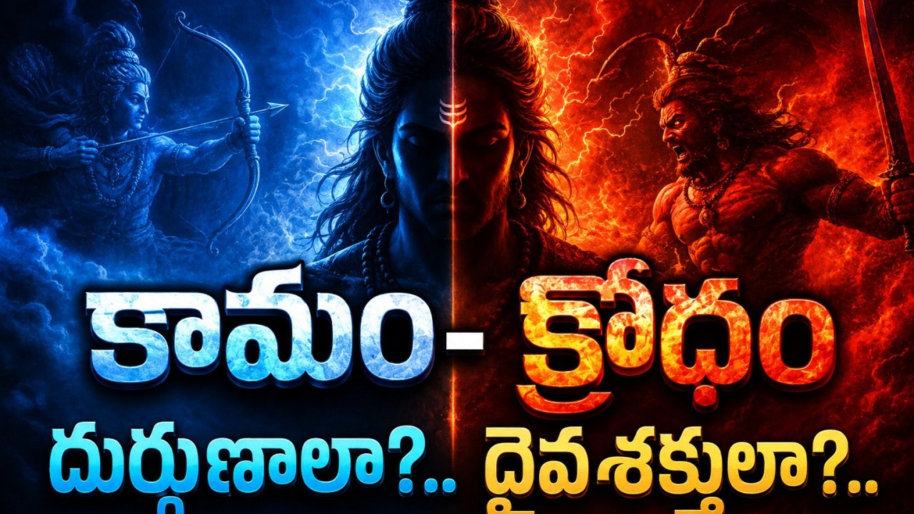 Spirituality: కామం-క్రోధం దుర్గుణాలా?.. దైవశక్తులా?..