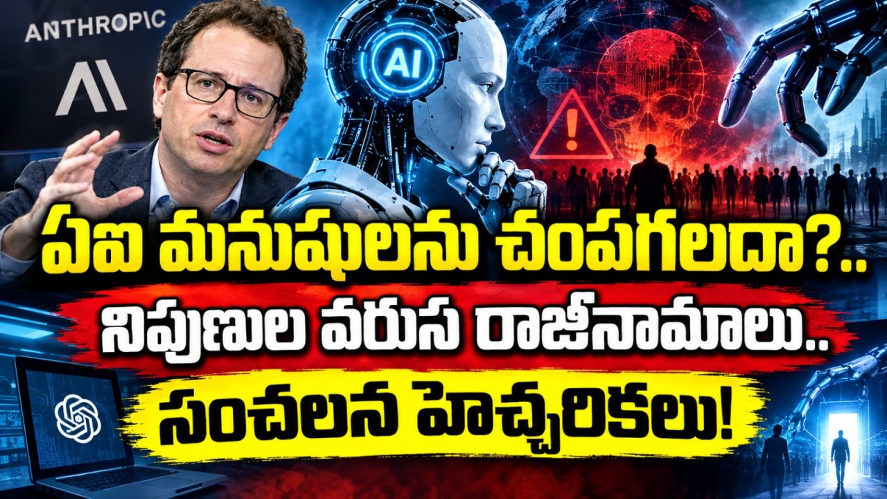 ఏఐ మనుషులను చంపగలదా?.. నిపుణుల వరుస రాజీనామాలు.. సంచలన హెచ్చరికలు!