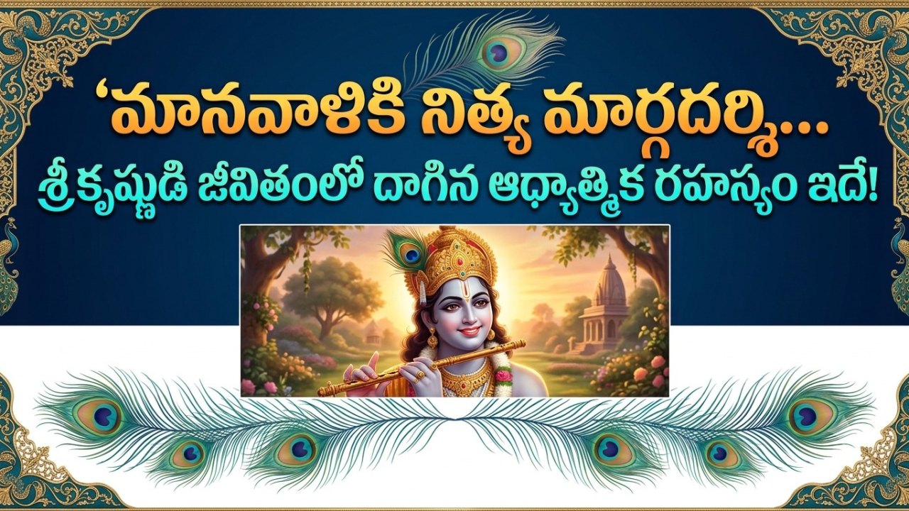 Spirituality: మానవాళికి నిత్య మార్గదర్శి... శ్రీకృష్ణుడి జీవితంలో దాగిన ఆధ్యాత్మిక రహస్యం ఇదే!.