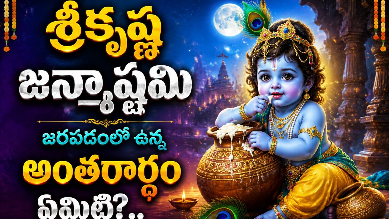 Spirituality: శ్రీకృష్ణ జన్మాష్టమి జరపడంలో ఉన్న అంతరార్థం ఏమిటి?..