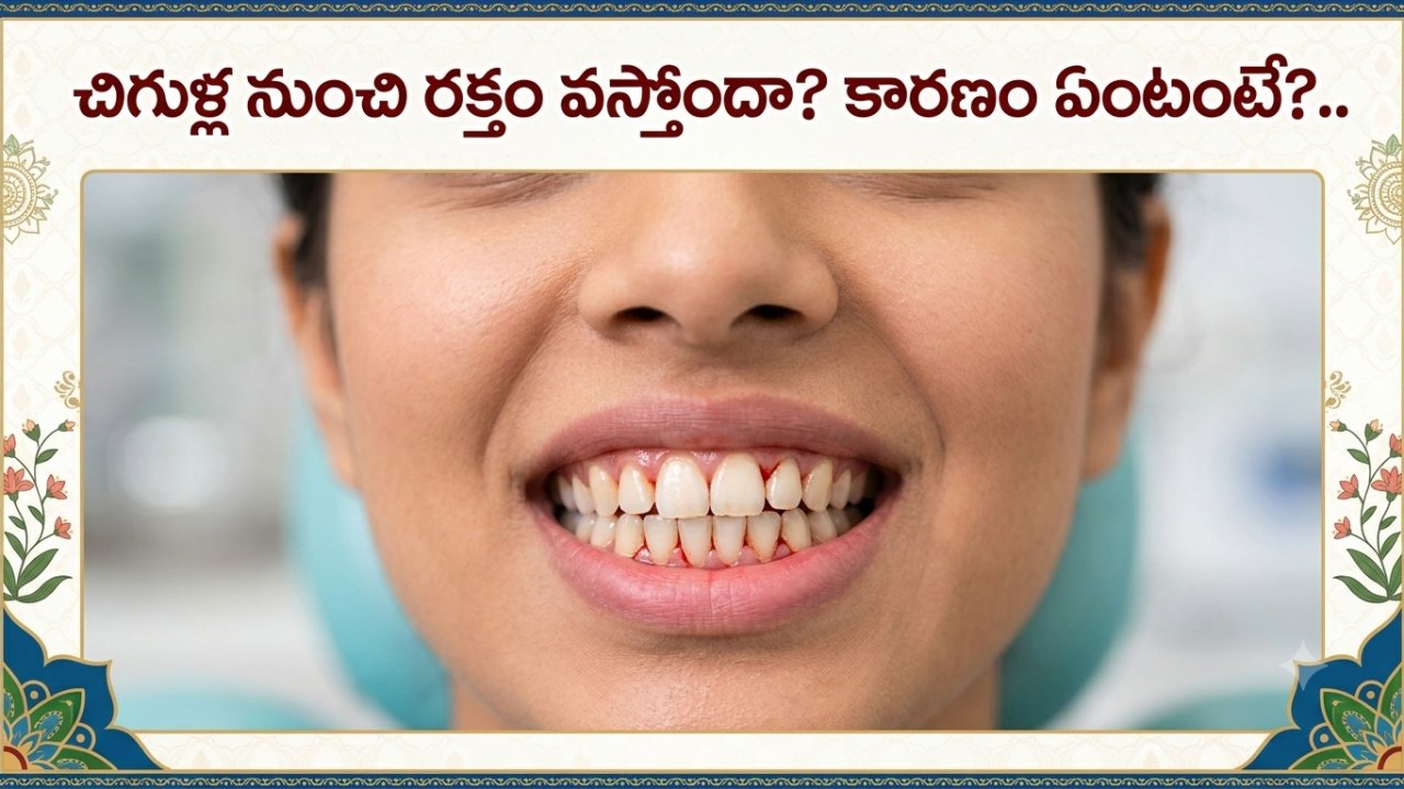 Health: చిగుళ్ల నుంచి రక్తం వస్తోందా? కారణం ఏంటంటే?.. .