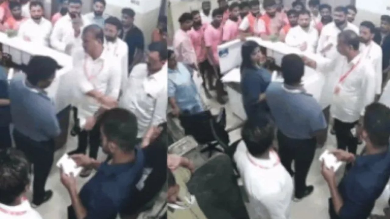 Palghar Hospital Attack: ఐసీయూలోకి చొరబడి.. డాక్టర్లపై శివసేన నాయకుల దాడి