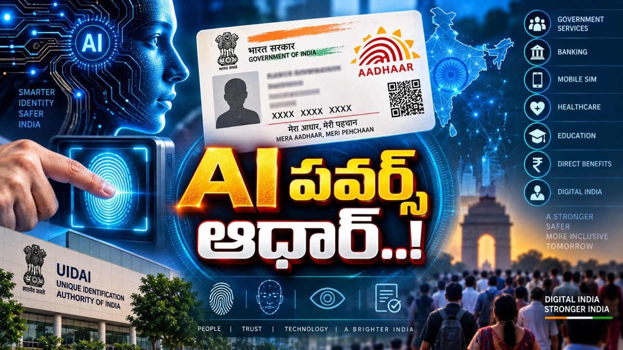ఆధార్కు AI పవర్..! ఇకపై రోజుకు 30 కోట్ల వెరిఫికేషన్లు