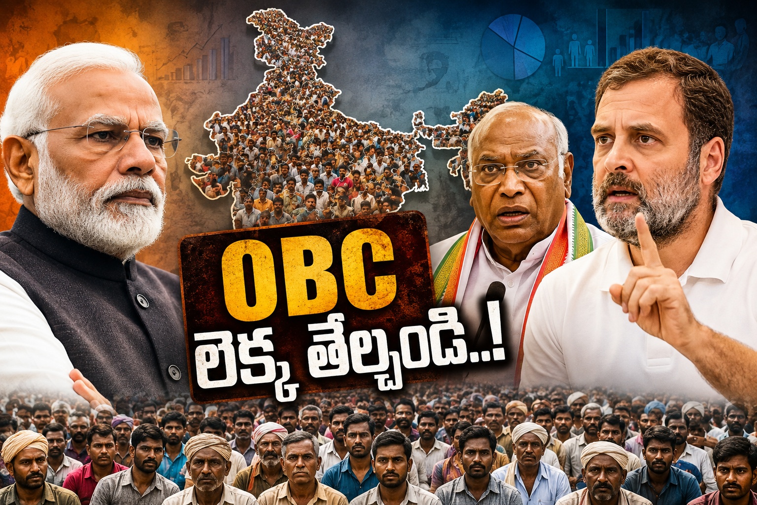 కులగణనపై కొత్త రగడ.. మోదీ సర్కార్‌కు రాహుల్ బిగ్ క్వ‌శ్చ‌న్!