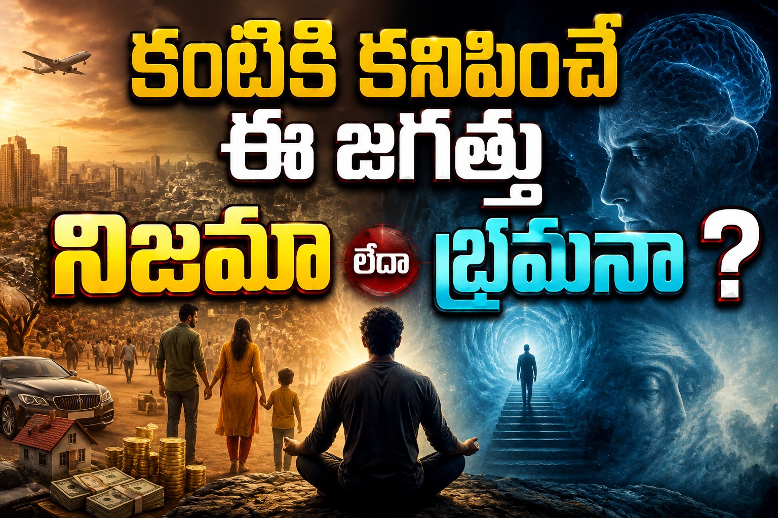 Spirituality: కంటికి కనిపించే ఈ జగత్తు నిజమా? లేక భ్రమనా?..