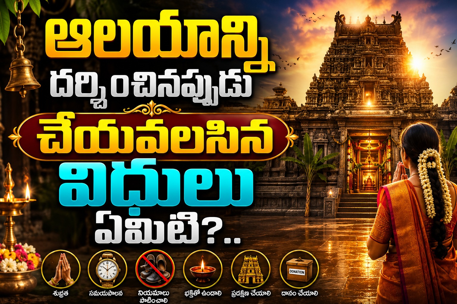 Spirituality: ఆలయాన్ని దర్శించినప్పుడు చేయవలసిన విధులు ఏమిటి?..