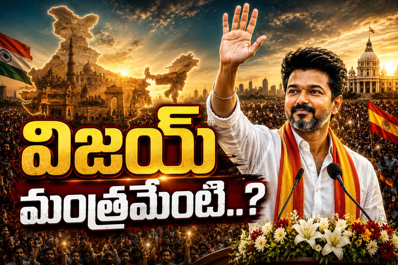 మోదీ, రాహుల్ తర్వాత విజయ్..! దళపతి మాయ ఏంటి?