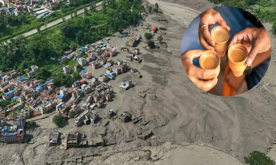 Nepal Floods: ఒక టీ కప్పు.. ఐదుగురి ప్రాణాలను కాపాడింది!