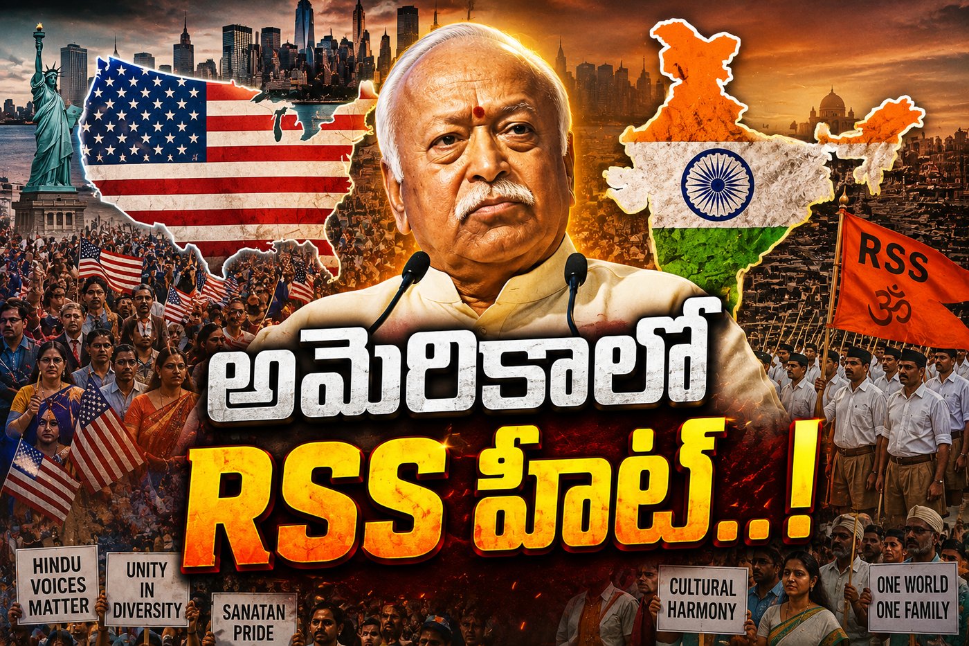 భాగవత్ సభకు అమెరికాలో ఆటంకాలు.. అసలేం జరుగుతోంది?
