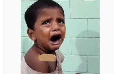 Viral : ఆ చిన్నారి ఏం పాపం చేసింది తల్లి.. కంటతడి పెట్టిస్తున్న వీడియో