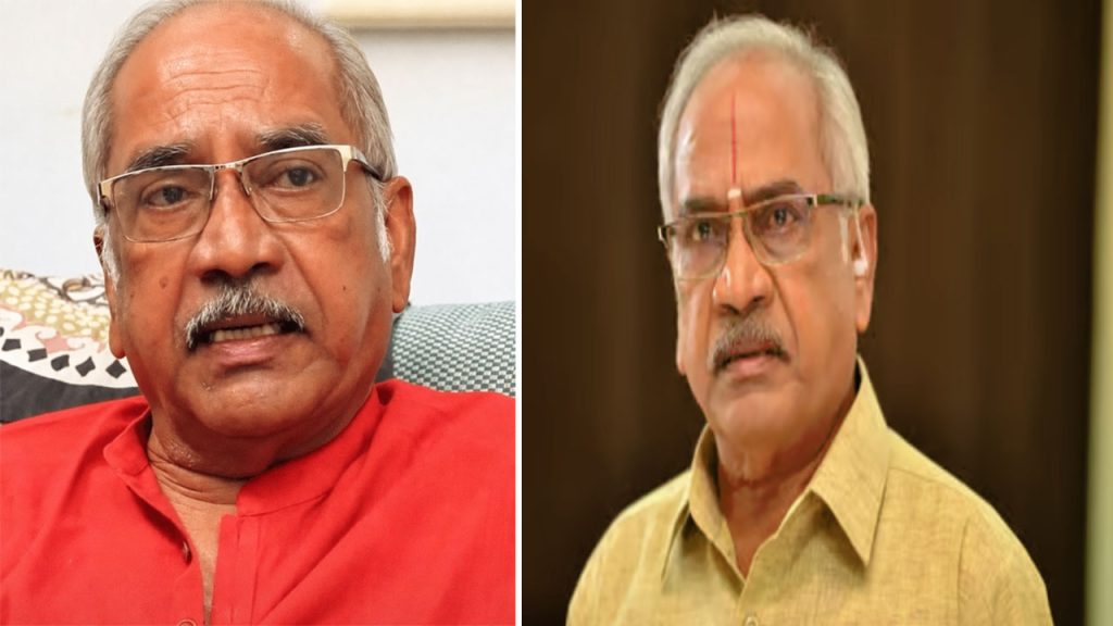 టాలీవుడ్లో విషాదం.. ప్రముఖ నటుడు జీవీ నారాయణ రావు కన్నుమూత!