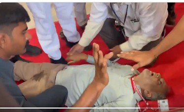 Breaking : కుప్పకూలిన ఐఏఎస్ నవీన్ మిట్టల్ పర్సనల్ సెక్రెటరీ.. మంత్రి సీపీఆర్ చేసినా..!