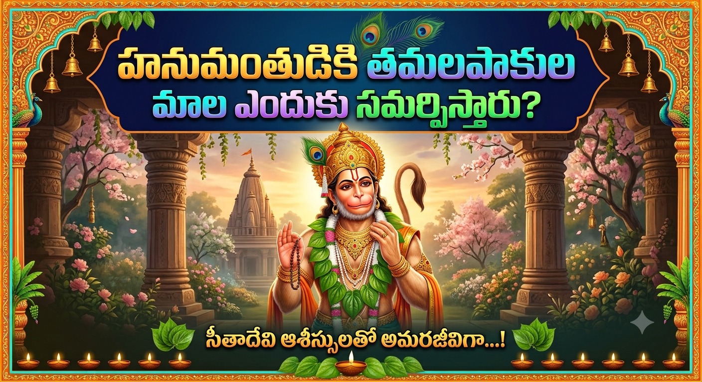 Spirituality: హనుమంతుడికి తమలపాకుల మాల ఎందుకు సమర్పిస్తారు?