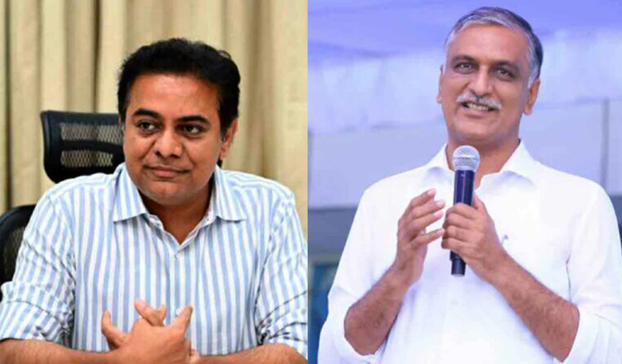 BRS  : బీఆర్ఎస్‌కు షాక్.. కేటీఆర్, హరీశ్ రావుపై లైంగిక వేధింపుల కేసు