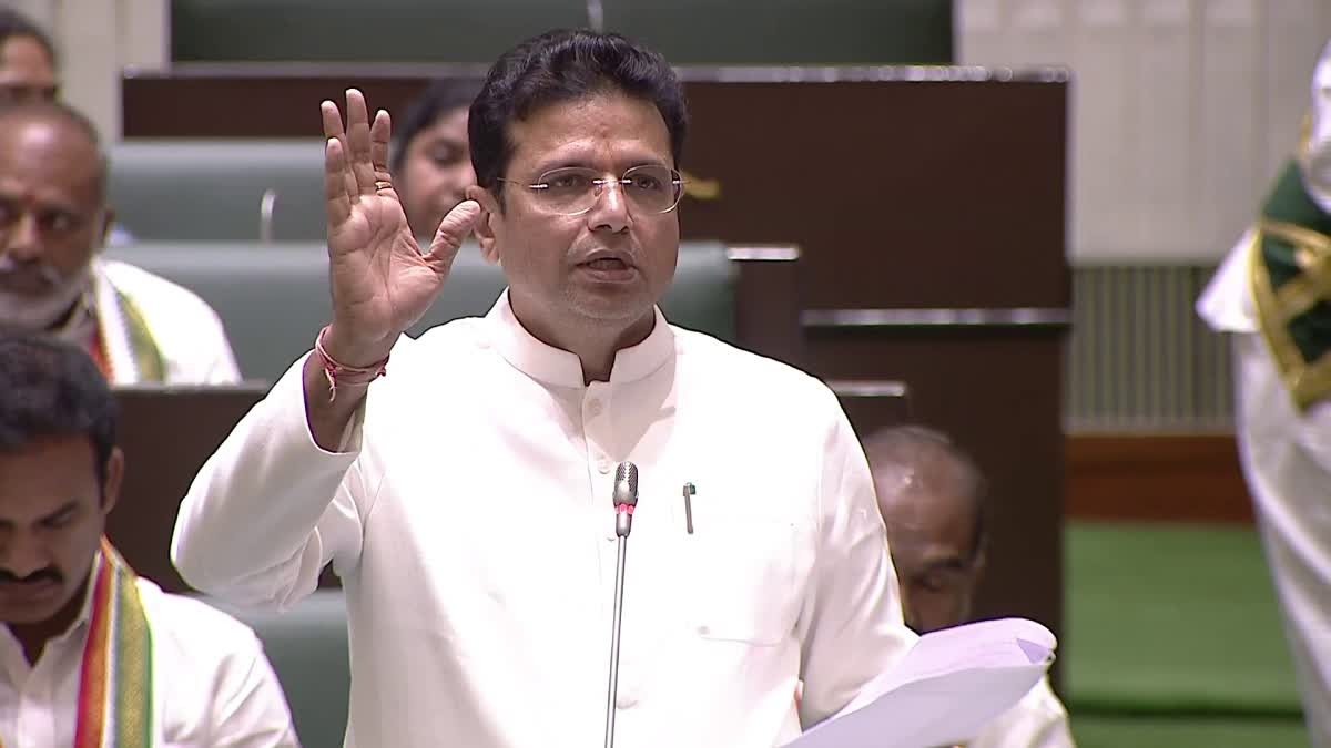 TG: స్పీకర్‌పై ఆ మాటలేంటి? కేసీఆర్‌ది బాధ్యత కాదా : శ్రీధర్‌బాబు