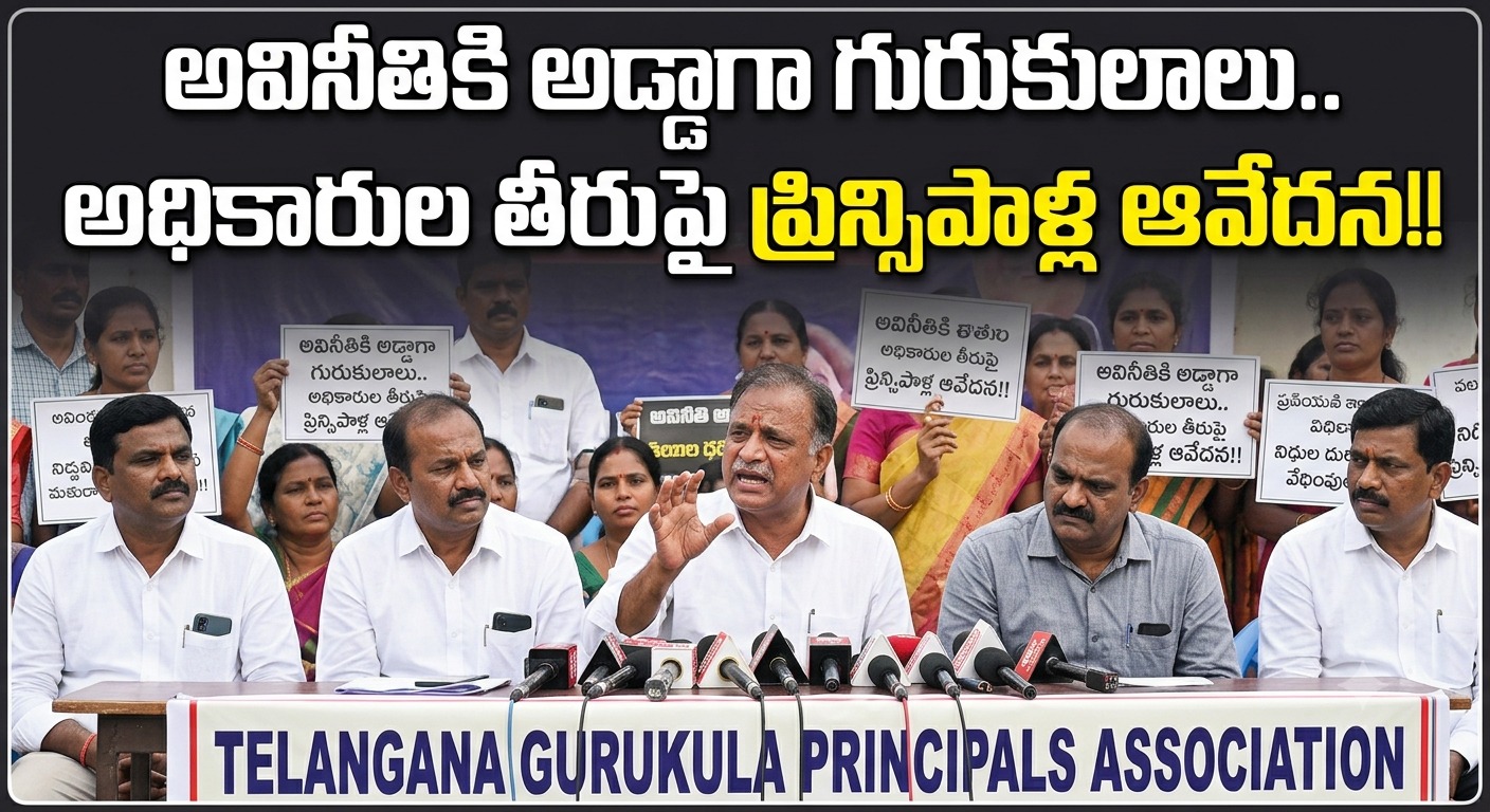 Telangana: అవినీతికి అడ్డాగా గురుకులాలు.. అధికారుల తీరుపై ప్రిన్సిపాళ్ల ఆవేదన!!..