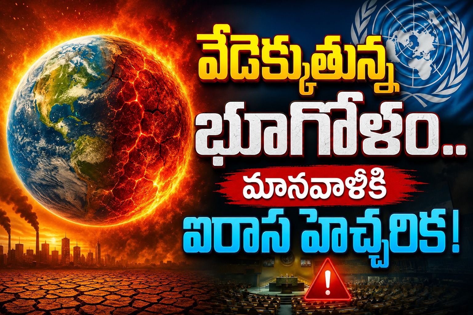 Weather Warning: వేడెక్కుతున్న భూగోళం.. మానవాళికి ఐరాస హెచ్చరిక!