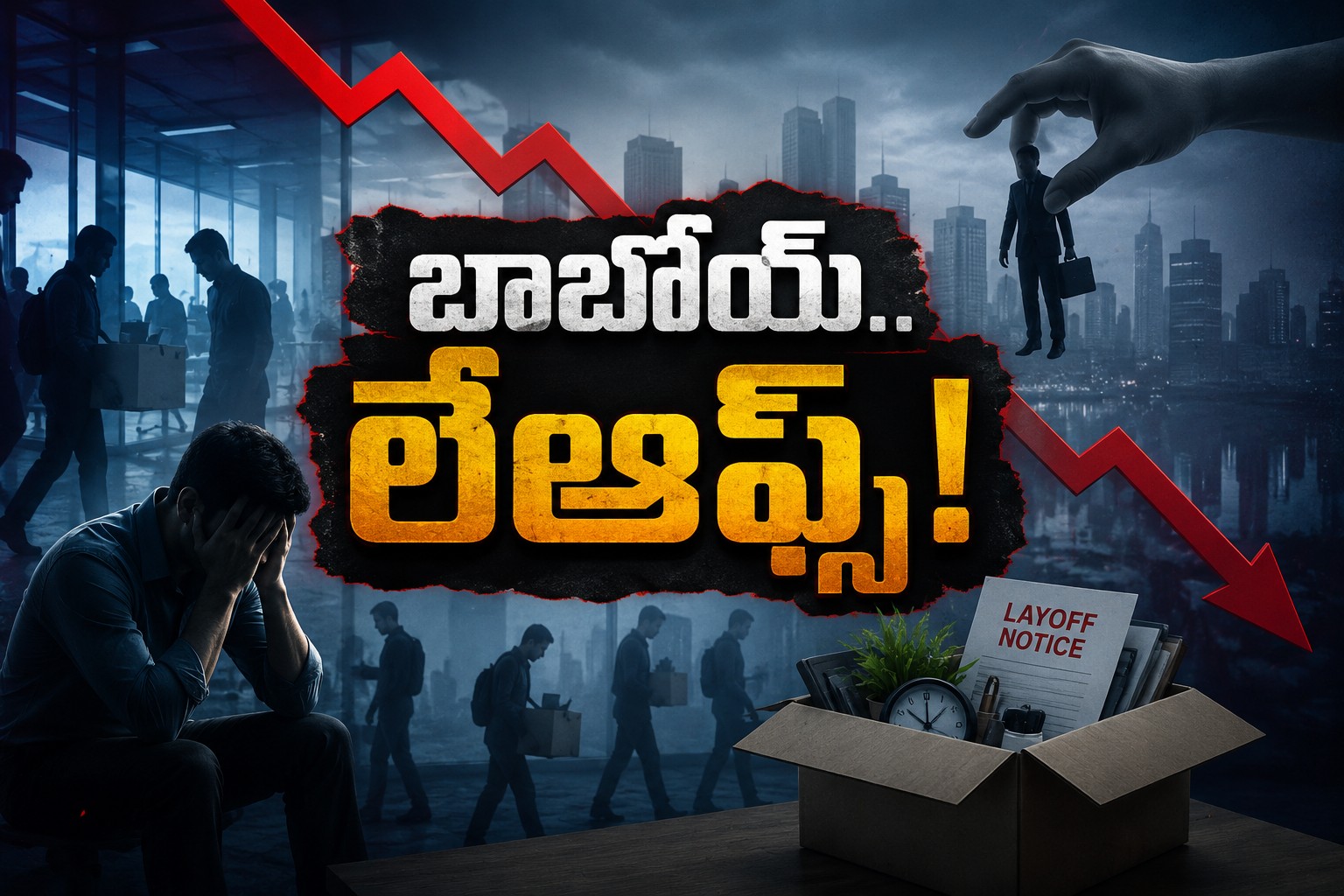 లేఆఫ్‌ల దెబ్బ..! 8 నెలల్లోనే 1.23 లక్షల ఉద్యోగాలు కట్