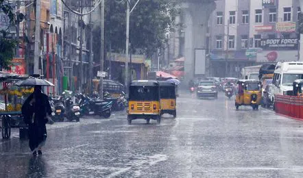 Rains : రాష్ట్రంలో భారీ వర్షాలు.. 6 జిల్లాలకు అరెంజ్ అలర్ట్